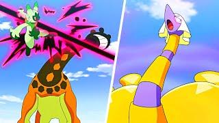 Liko And Roy VS Farigiraf - Mollie And Sohdayo Story - Pokemon Horizons Episode 76 AMV