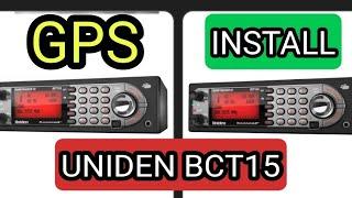 UNIDEN BCT15 - GPS INSTALL / SET UP  & LINK TO PARTS