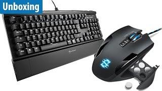 Günstige Gaming-Maus & -Tastatur - Sharkoon Skiller SGM1 & SGK1 | deutsch / german