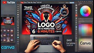 How to Design a Professional Logo in 6 Minutes | Easy Logo Tutorial