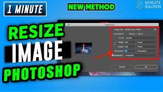How to resize an image in photoshop 2024