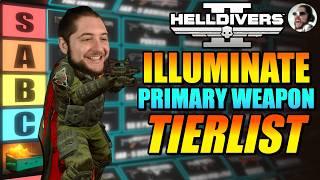 What Are the New Best Primary Weapons in Helldivers 2? Illuminate Tierlist Patch 1.002.203