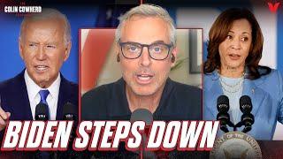 Reaction to Joe Biden dropping from Presidential race, Kamala Harris best candidate? | Colin Cowherd