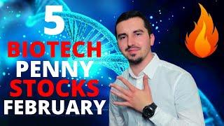 5 Biotech Penny Stocks To Buy NOW February 2021 !? | MASSIVE Upside Potential | 