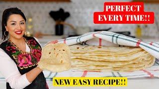 How to make EASY FLOUR TORTILLAS from SCRATCH, The BEST Step BY Step Recipe, SECRET TIPS + MEAL PREP