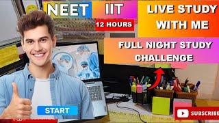 Live study with me 8:00 pm to 3 :00 am  #live #livestream