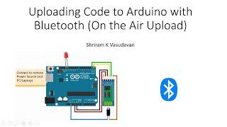 Arduino Code Upload through Bluetooth (On the Air Upload)