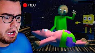 BALDI BASICS Caught SPONGEBOB and PATRICK! (Part 2)