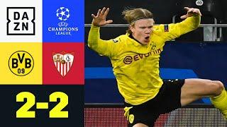 Haaland sei Dank! Viertelfinale: Borussia Dortmund - FC Sevilla 2:2 | UEFA Champions League | DAZN