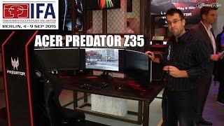 IFA 2015: Acer Predator Z35 Curved Gaming Monitor (English) | Allround-PC.com