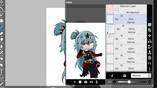 How i edit on ibispaint! // Gacha edit