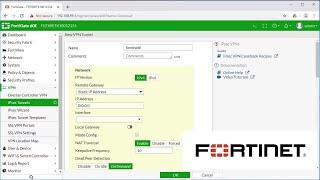Fortinet: How to Setup a Route-Based IPSec VPN Tunnel on a FortiGate Firewall
