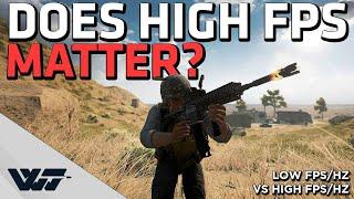 DOES HIGH FPS/HZ MATTER? Comparing and testing the difference - PUBG