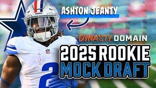 2025 Dynasty Rookie Mock Draft w/ Landing Spots