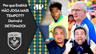 "ISSO É UMA PALHAÇADA! É SACANAGEM! O Endrick..." Dorival é DETONADO após Brasil 1 x 1 Colômbia!