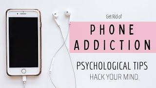 How to STOP being ADDICTED to your PHONE | HACK YOUR MIND | Psychology | 19 Tips | StudyWithKiki