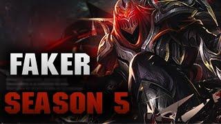 Faker Zed vs. Ahri - Season 5 - Korean Challanger