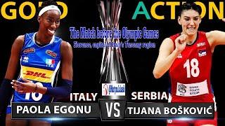 Serbia vs Italy in Paris Pre-Olympic Tournament