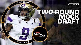 Two-Round Mock Draft w/ Field Yates & Mel Kiper Jr. | First Draft