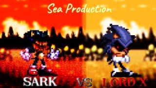 Sark Vs Lord X's | Sprite animation (Test Animation)