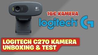 Logitech C270 Webcam Unboxing & Test | PERFEKTE & GÜNSTIGSTE (16€) LIVESTREAM KAMERA!
