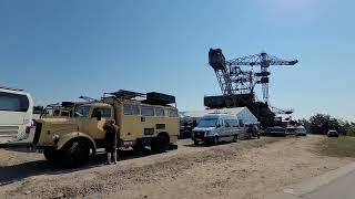 Ferropolis 2024 Vanlife Stadt aus Eisen