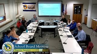 Waseca School Board Meeting 02 20 2025