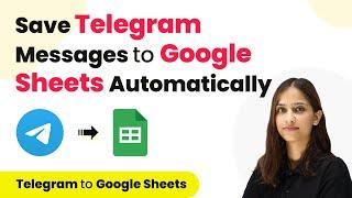 Telegram Bot Google Sheets | Save Telegram Messages to Google Sheets