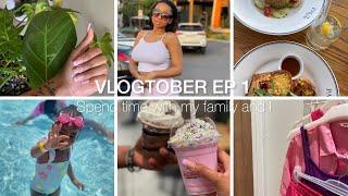 #vlogtober ️ | Ep1, Lets see how this goes | Family Time  Shopping 