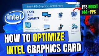 How to Optimize Intel HD Graphics for Gaming 2023 | Intel HD Graphics Boost