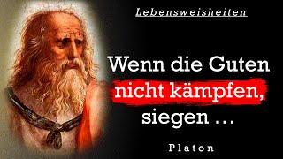 Platon. Die besten Zitate, Sinn Sprüche, Lebensweisheiten | Zitate zum Nachdenken