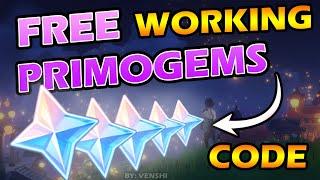 How to get FREE PRIMOGEMS in Genshin Impact! NEW PRIMOGEM CODE GENSHIN IMPACT CODE WORKING TODAY!!