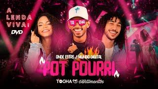 Mc Tocha e Banda Sentimentos - Onde estás / Mundo digital (DVD A lenda viva) #AoVivo