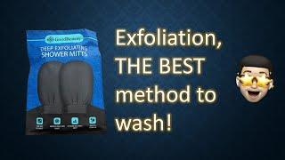 Exfoliating gloves, the best method to wash yourself!