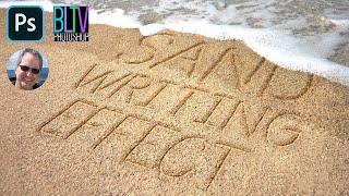 Photoshop: Create a SAND Writing Effect!