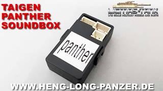 Taigen Soundbox Panther für RC Panzer