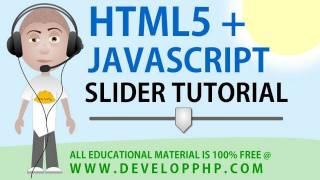 Slider Tutorial HTML JavaScript Function Programming