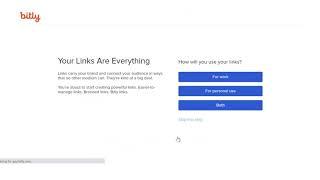 How to create a free Bitly account in  2021