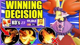 Only DELPHOX PROS know about this ONE SHOT BUILD | Pokemon Unite