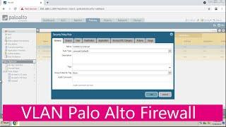 How to configure VLAN on Palo Alto Firewall