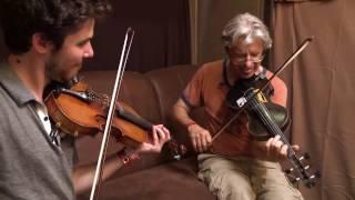 Darol Anger with Alex Hargreaves at RockyGrass 2016