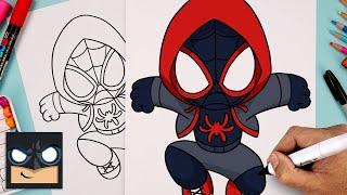 How To Draw Miles Morales Spider-Man