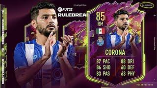 FIFA 22: CORONA 85 RULEBREAKER PLAYER REVIEW I FIFA 22 ULTIMATE TEAM