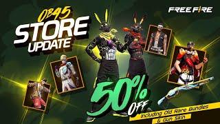 New store bundle uodate confirm date | New Event Free Fire Bangladesh Server | FF new event