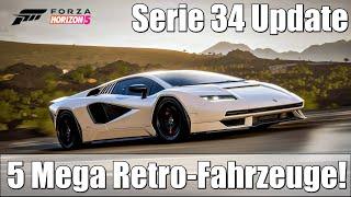 Forza Horizon 5 - Ein geniales Retro Update mit 5 sensationellen  Fahrzeugen und neuem Radiosender!