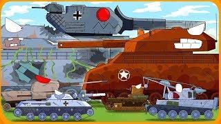 All American Monster Series Cartoons about Tanks [New]