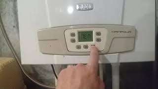 настройка котла BAXI mainfour 240 F .