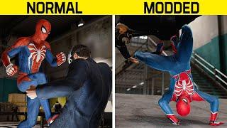 Marvel's Spider-Man PC - Vanilla Combat VS Modded Combat | Gameplay Comparison