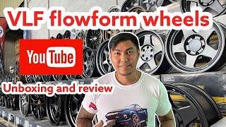 Unboxing VLF flowform wheels by RF Wheels | HD video