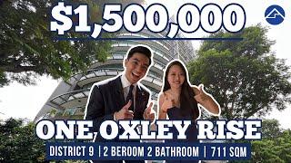 [SOLD!] One Oxley Rise 1 + Study that can be converted into 2 Bedrooms 2 Bathrooms! | Home Quarters